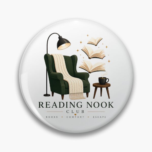 Item preview, Reading Nook Club – Cozy Book Lover Reading Chair Library Gift designed and sold by Digital Culture Studio.
