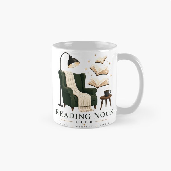 Item preview, Reading Nook Club – Cozy Book Lover Reading Chair Library Gift designed and sold by Digital Culture Studio.