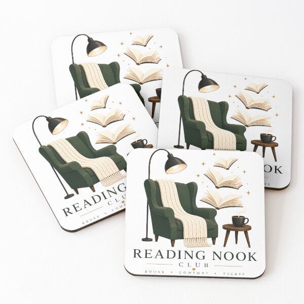 Item preview, Reading Nook Club – Cozy Book Lover Reading Chair Library Gift designed and sold by Digital Culture Studio.