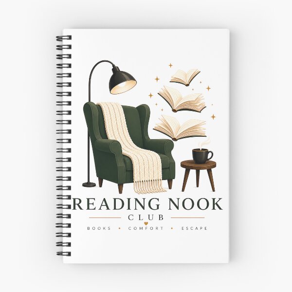 Item preview, Reading Nook Club – Cozy Book Lover Reading Chair Library Gift designed and sold by Digital Culture Studio.