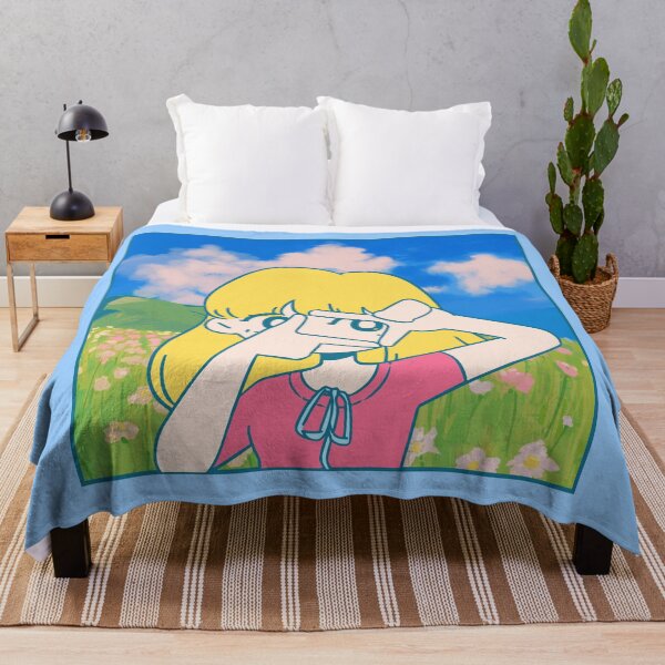 Item preview, Picture Perfect View (Nostalgic Cottagecore Anime Girl) designed and sold by SmirkDoodle Designs.