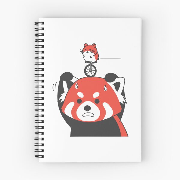 Item preview, Cute Red Panda Balancing Hamster on Unicycle Cute Animal Circus designed and sold by Amir Faysal.