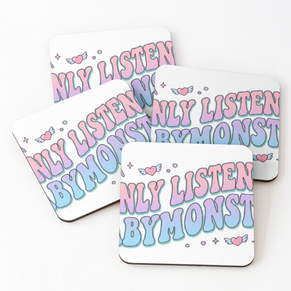Item preview, I Only Listen To Babymonster Retro Wavy Aesthetic designed and sold by storeAC.