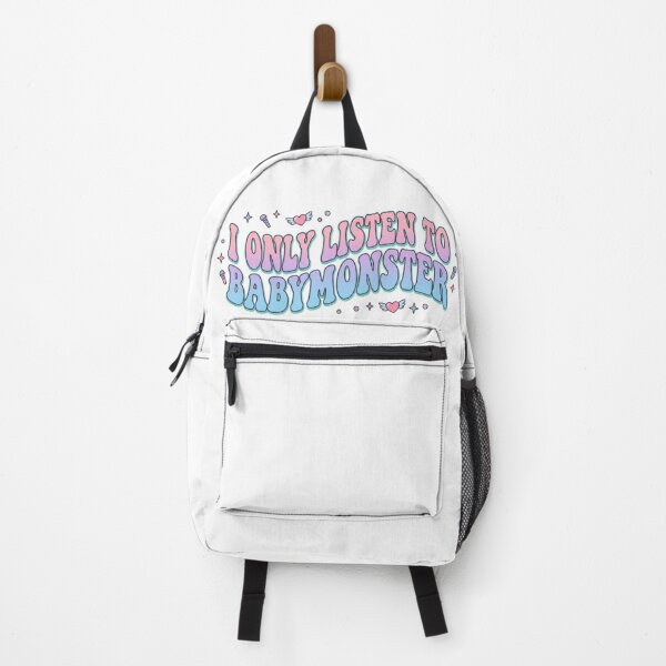 Item preview, I Only Listen To Babymonster Retro Wavy Aesthetic designed and sold by storeAC.