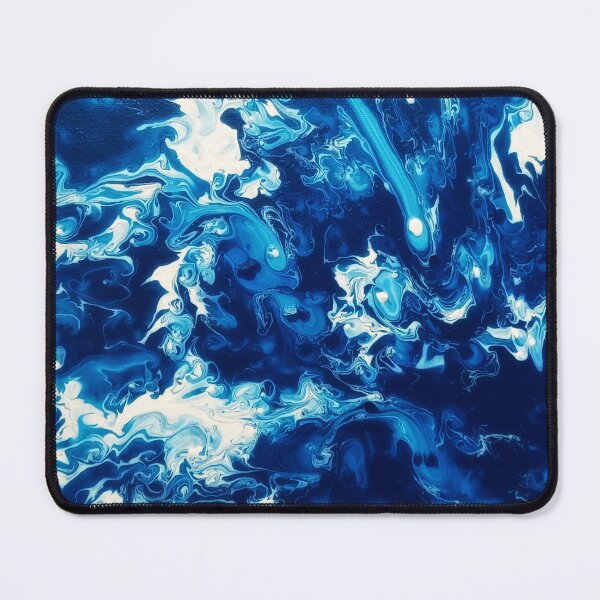 Item preview, White Water Whirlpools - Acrylic Pour Painting designed and sold by JTLenny.
