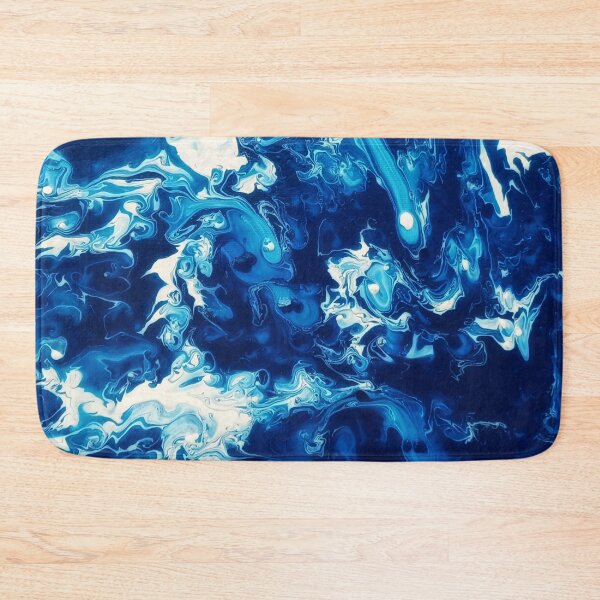 Item preview, White Water Whirlpools - Acrylic Pour Painting designed and sold by JTLenny.