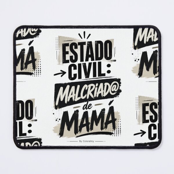 Item preview, Relationship Status: Mommy's Spoiled Brat | Funny Spanish Typography Design | By Coloralmy designed and sold by Coloralmy.