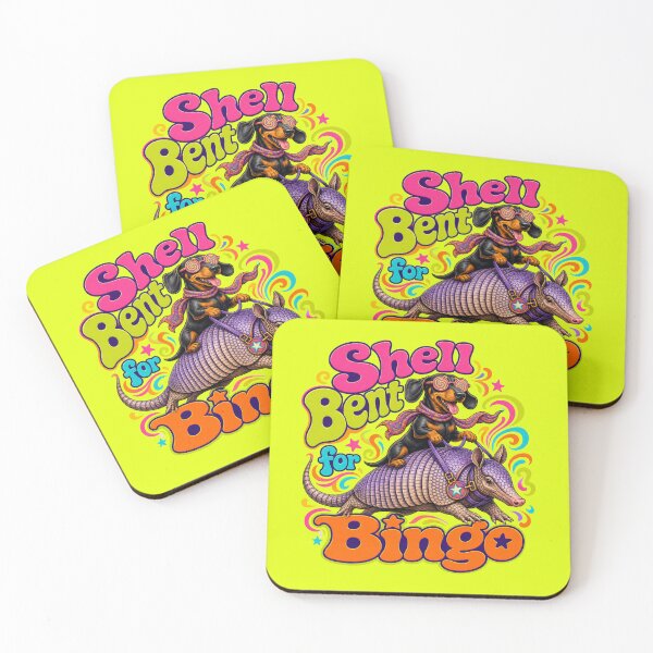 Item preview, Bingo Bound Dachshund on an Armadillo designed and sold by ShindigiddyDog.