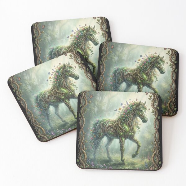 Item preview, Enchanted Forest Spirit Horse designed and sold by OddlySticky.