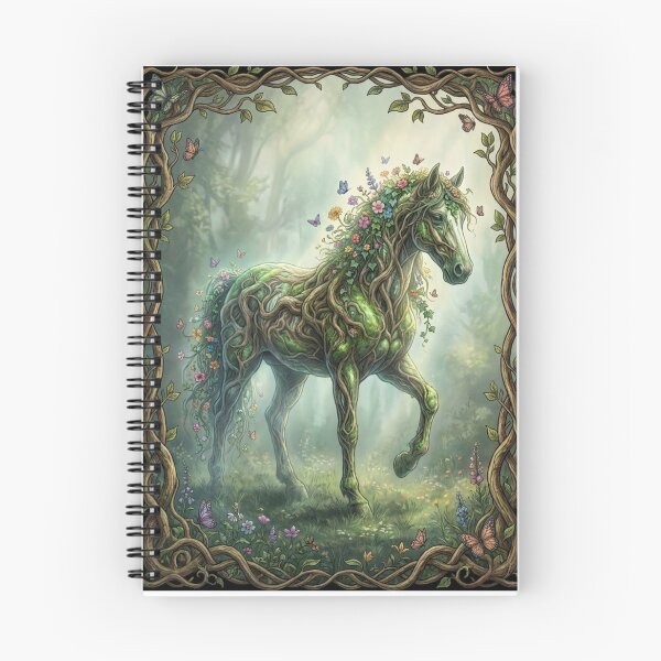 Item preview, Enchanted Forest Spirit Horse designed and sold by OddlySticky.