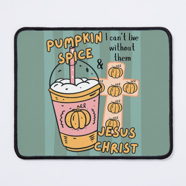 Item preview, Love Jesus Christ and Pumpkin Spice Coffee Lover, Fall For Jesus, Pumpkin Spice Latte, Cute Christian Fall  designed and sold by Forevermore.