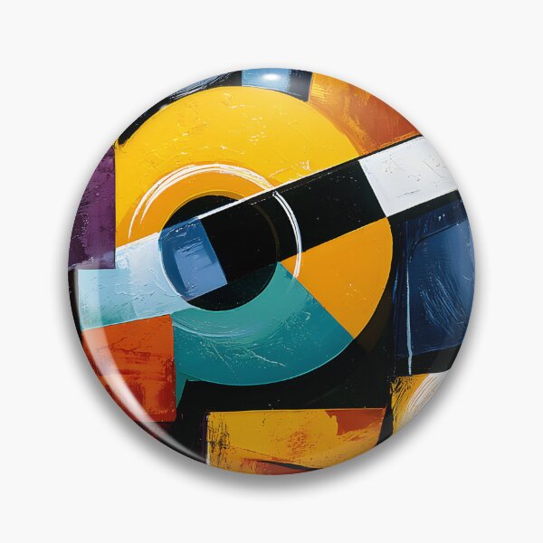 Item preview, Colorful Geometric Guitar Composition Celebrating Music Through Bold Abstract Contemporary Wall Art designed and sold by OlfactoART Studio.
