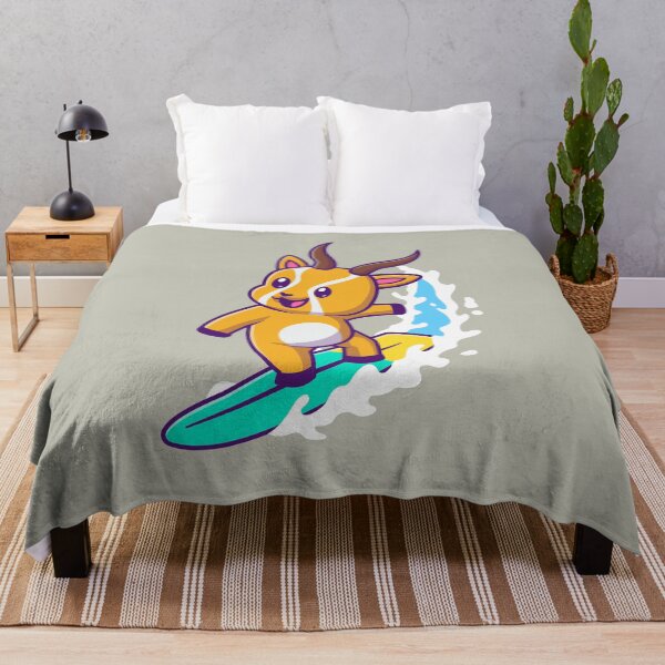 Item preview, A Gazelle on The Surfboard, Gift For SurfLover designed and sold by MalwasBasket.
