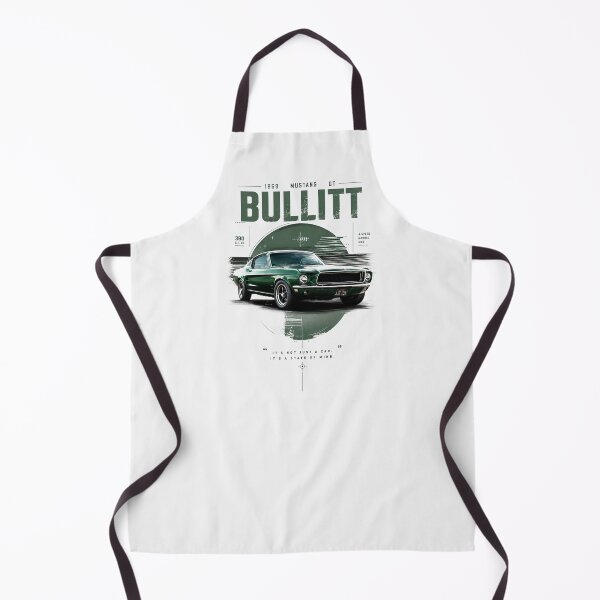 Item preview, 1968 Mustang GT Bullitt Highland Green Classic Muscle Car designed and sold by EdGraphy.