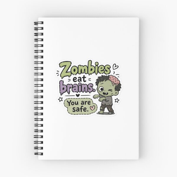 Item preview, Zombies eat brains. You are safe designed and sold by MGFAB.