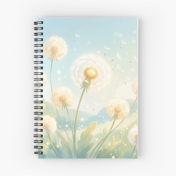 Item preview, Delicate Dandelions Blowing in the Spring Wind designed and sold by Neural Dream.