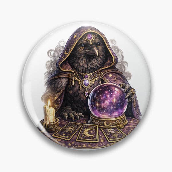 Item preview, Mystic Tarot Raven designed and sold by VerdePegajoso.