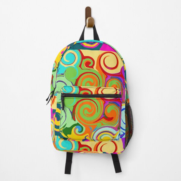 Item preview, swirls of the rainbow designed and sold by Lost Then Found Art.