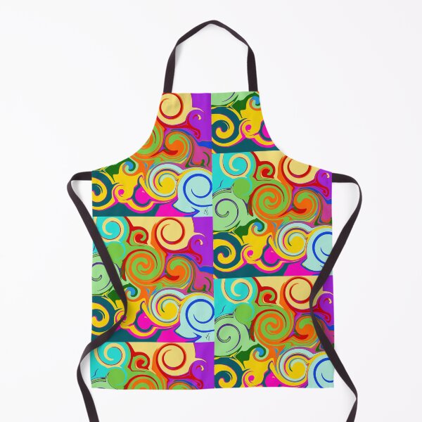 Item preview, swirls of the rainbow designed and sold by LostThenFoundas.