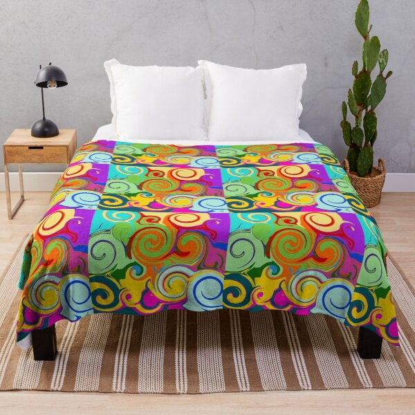 Item preview, swirls of the rainbow designed and sold by LostThenFoundas.