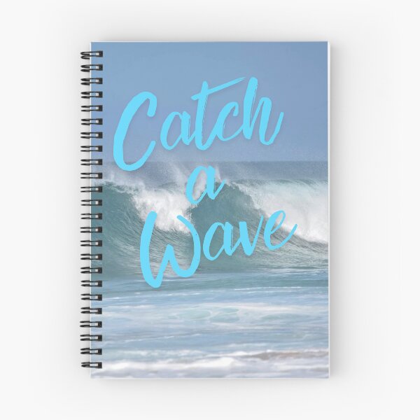 Item preview, Summer Beach Aqua Blue CATCH A WAVE Oceans Waves Gift designed and sold by trixie666.