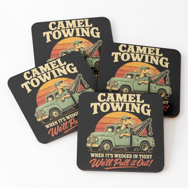 Item preview, Camel Towing When It’s Wedged In Tight designed and sold by Victor Shadehorn.
