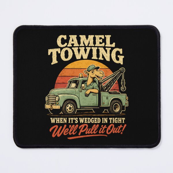 Item preview, Camel Towing When It’s Wedged In Tight designed and sold by Victor Shadehorn.