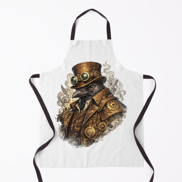 Item preview, Steampunk Raven designed and sold by VerdePegajoso.