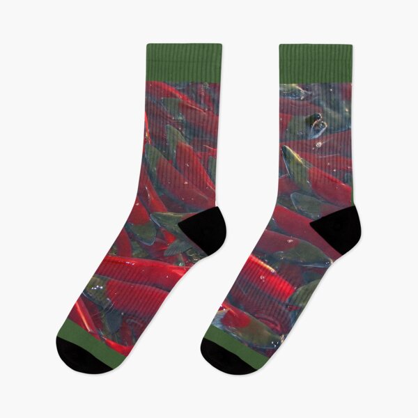 Item preview, Spawning Sockeye Salmon in a Stream in Alaska designed and sold by AlaskaExtreme.
