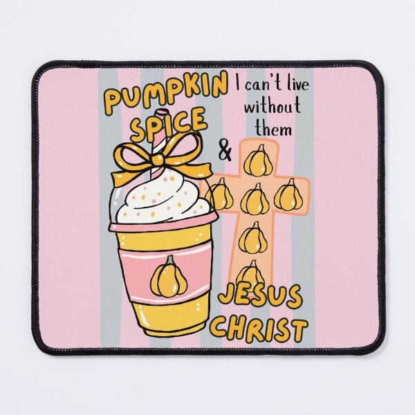 Item preview, Love Jesus Christ and Pumpkin Spice Coffee Lover, Fall For Jesus, Pumpkin Spice Latte, Cute Christian Fall Coquette designed and sold by Forevermore.