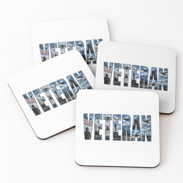 Item preview, VETERAN – Air Force Tribute Military designed and sold by Dad Duty Designs.