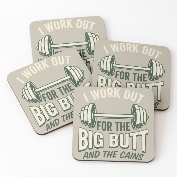 Item preview, Funny Gym Workout Big Butt And The Gains Lifting Weightlifter Humor designed and sold by Amir Faysal.