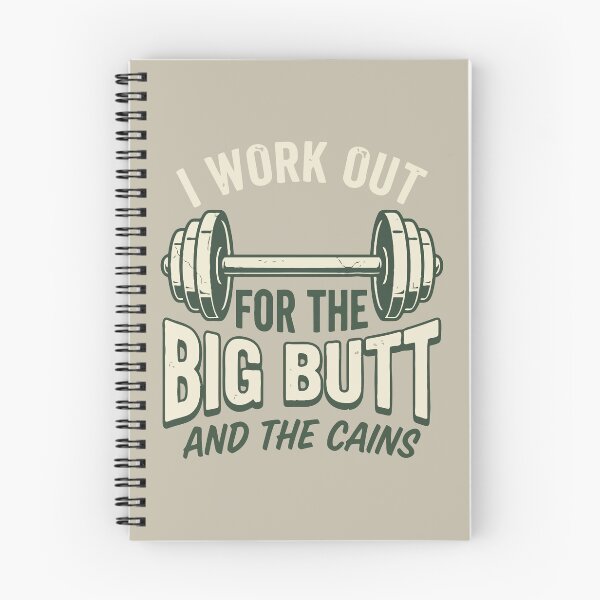 Item preview, Funny Gym Workout Big Butt And The Gains Lifting Weightlifter Humor designed and sold by Amir Faysal.