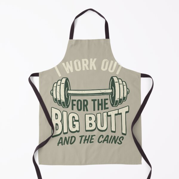 Item preview, Funny Gym Workout Big Butt And The Gains Lifting Weightlifter Humor designed and sold by Amir Faysal.