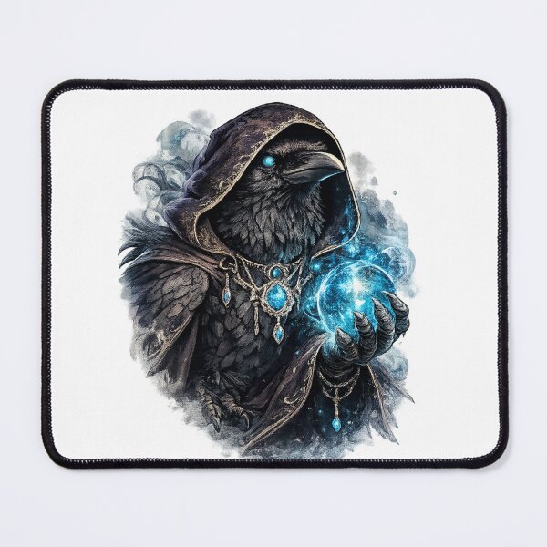 Item preview, Mystic Raven Sorcerer designed and sold by VerdePegajoso.
