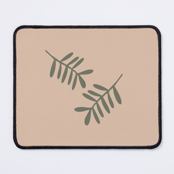 Item preview, Minimalist Sage Green Botanical Olive Branches on Blush Pink designed and sold by FawnFeatherCo.
