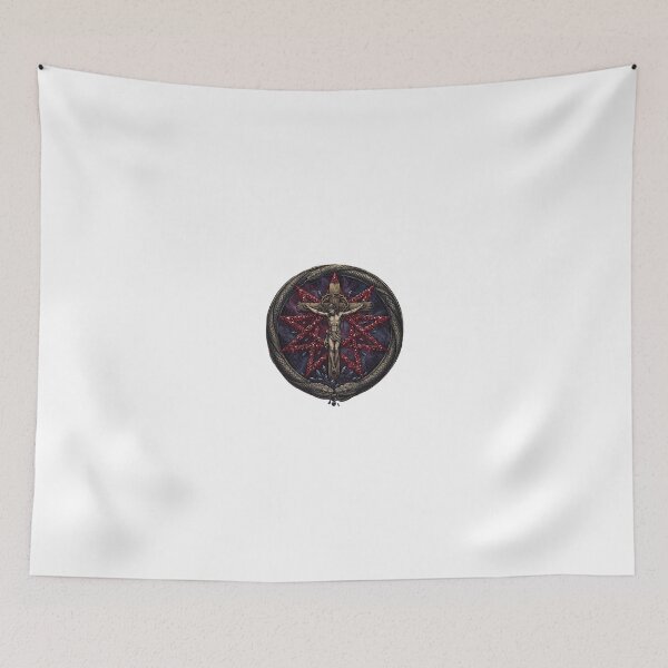 Item preview, Gothic Cross & Serpent Graphic Tee - Heavy Metal Aesthetic Apparel designed and sold by Covenist.
