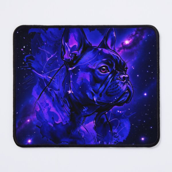 Item preview, Space Universe Dog Portrait with Stars and Nebula Art designed and sold by shallia.