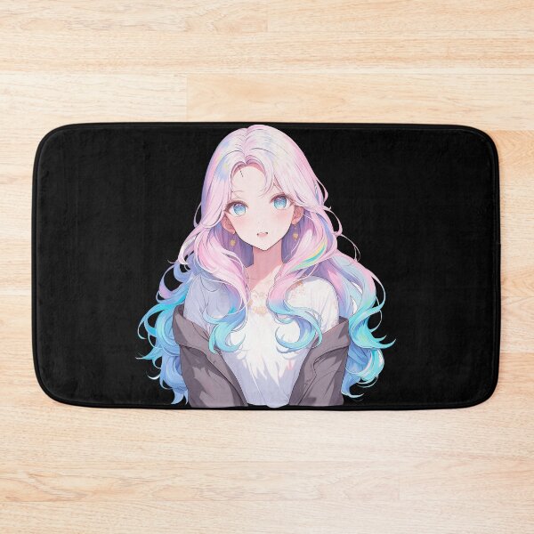 Item preview, Lovely Celeste – Dreamy Rainbow Anime Girl designed and sold by bella-rosa87.