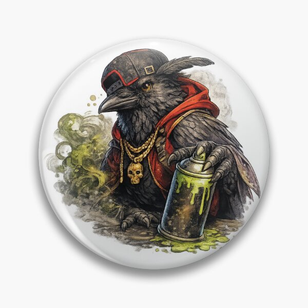 Item preview, Graffiti Artist Crow designed and sold by VerdePegajoso.
