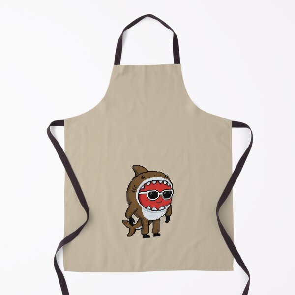 Item preview, Apple Pixel in a Shark Costume (BR) designed and sold by White Rim Mates.