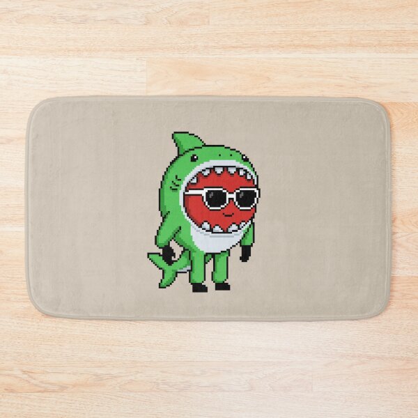 Item preview, Apple Pixel in a Shark Costume (GN) designed and sold by White Rim Mates.