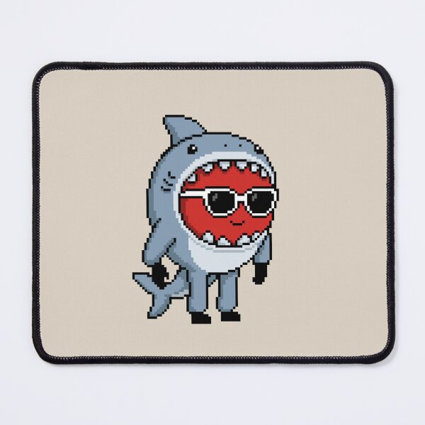 Item preview, Apple Pixel in a Shark Costume (GY) designed and sold by White Rim Mates.