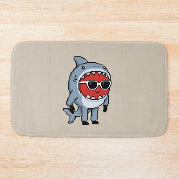 Item preview, Apple Pixel in a Shark Costume (GY) designed and sold by White Rim Mates.