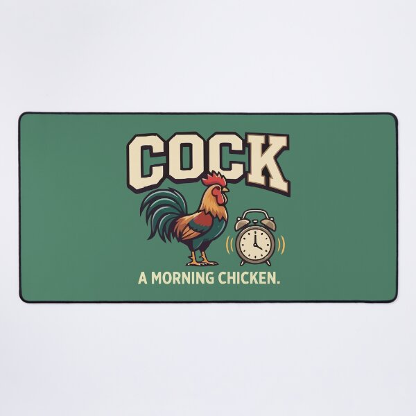 Item preview, Funny Cock A Morning Chicken Rooster Alarm Clock Joke designed and sold by Amir Faysal.