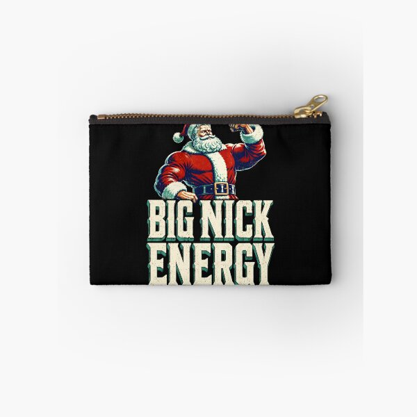 Item preview, Big Nick Energy Muscular Santa Christmas Humor designed and sold by Victor Shadehorn.