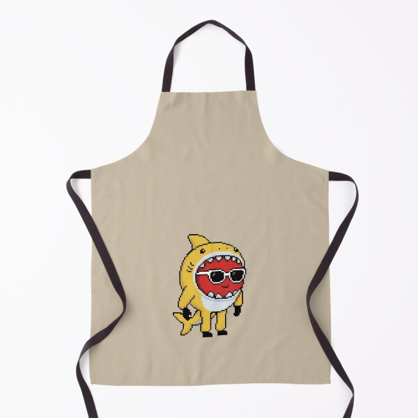 Item preview, Apple Pixel in a Shark Costume (YL) designed and sold by White Rim Mates.