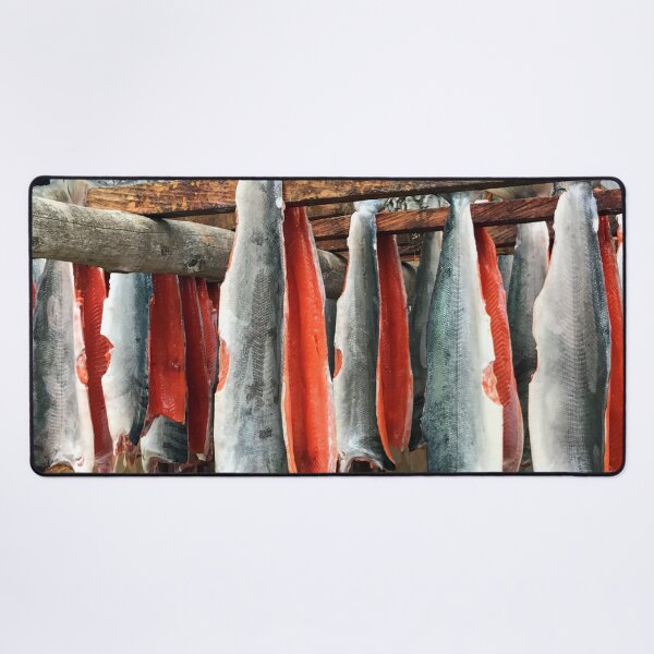 Item preview, Salmon, Cut for Drying and Smoking, Alaska designed and sold by AlaskaExtreme.