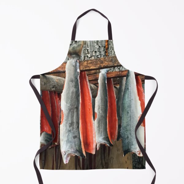 Item preview, Salmon, Cut for Drying and Smoking, Alaska designed and sold by AlaskaExtreme.
