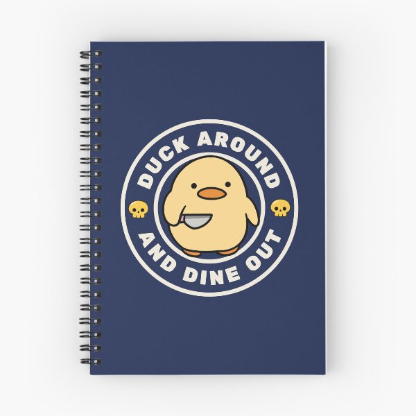 Item preview, Duck around and dine out designed and sold by InkRiot Studios.